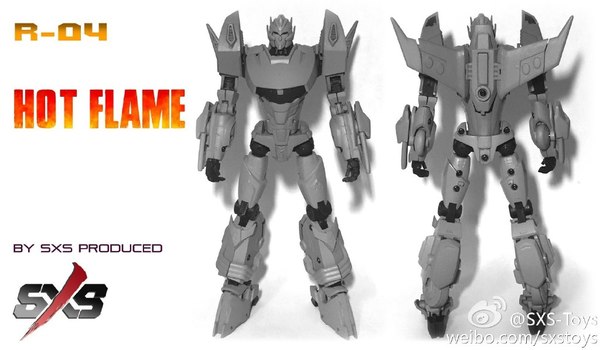 SXS Reveals Hot Flame Unofficial IDW Styled Rodimus Prototype  (1 of 2)